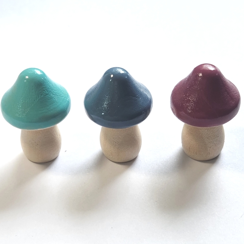 Handcrafted Mini Mushroom Set